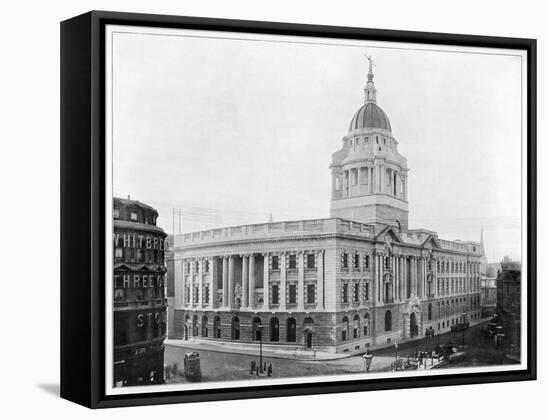 The Central Criminal Court, London (The Old Bailey)-null-Framed Stretched Canvas