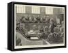 The Central Criminal Court, New Court, Old Bailey-Robert Barnes-Framed Stretched Canvas