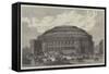 The Central Hall of Arts and Sciences, to Be Erected at Kensington-null-Framed Stretched Canvas