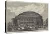 The Central Hall of Arts and Sciences, to Be Erected at Kensington-null-Stretched Canvas