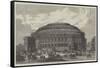 The Central Hall of Arts and Sciences, to Be Erected at Kensington-null-Framed Stretched Canvas