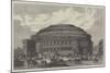 The Central Hall of Arts and Sciences, to Be Erected at Kensington-null-Mounted Giclee Print