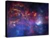 The Central Region of the Milky Way Galaxy-Stocktrek Images-Stretched Canvas