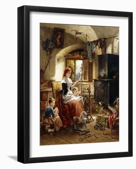 The Centre of Attention-Carl Herpfer-Framed Giclee Print