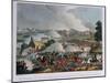 The Centre of the British Army in Action at the Battle of Waterloo, 1815-William Heath-Mounted Giclee Print