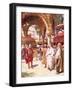 The Centurion Beseeching Jesus on Behalf of His Servant-William Brassey Hole-Framed Giclee Print