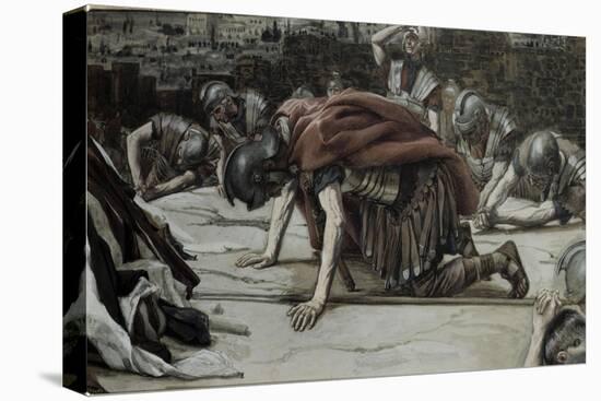 The Centurion Glorifies God-James Tissot-Stretched Canvas