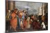 The Centurion of Capernaum, C.1570-Paolo Veronese-Mounted Giclee Print
