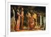 The Centurion of Capernaum Who Begs Jesus to Heal His Paralyzed Servant-Paolo Veronese-Framed Giclee Print