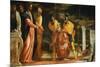 The Centurion of Capernaum Who Begs Jesus to Heal His Paralyzed Servant-Paolo Veronese-Mounted Giclee Print