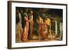 The Centurion of Capernaum Who Begs Jesus to Heal His Paralyzed Servant-Paolo Veronese-Framed Giclee Print