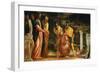 The Centurion of Capernaum Who Begs Jesus to Heal His Paralyzed Servant-Paolo Veronese-Framed Giclee Print
