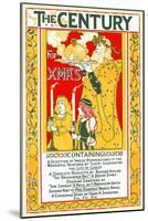 The Century for Xmas-Louis Rhead-Mounted Art Print