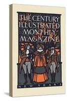 The Century Illustrated Monthly Magazine, New Year's-Will Bradley-Stretched Canvas