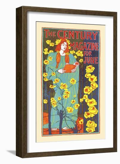 The Century Magazine for June-Louis Rhead-Framed Art Print