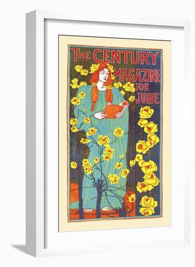 The Century Magazine For June-Louis Rhead-Framed Art Print