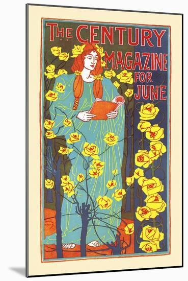 The Century Magazine For June-Louis Rhead-Mounted Art Print