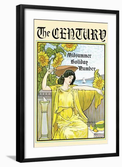 The Century, Midsummer Holiday Number-Louis Rhead-Framed Art Print