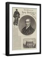 The Century of George Stephenson, the Father of the Railways-null-Framed Giclee Print