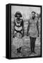 The Ceremonial Costume of War and Everyday Waist-Cloth, Gilbert Islands, 1922-Thomas McMahon-Framed Stretched Canvas