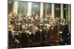 The Ceremonial Session of the State Council of Imperial Russia on May 7, 1901, 1903-Ivan Semyonovich Kulikov-Mounted Giclee Print