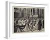 The Ceremony at the Stone of Unction, Anointing the Effigy of Our Lord-Frederic De Haenen-Framed Giclee Print