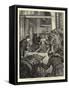 The Ceremony of Immersion in the Holy Well at Lourdes-Henri Lanos-Framed Stretched Canvas