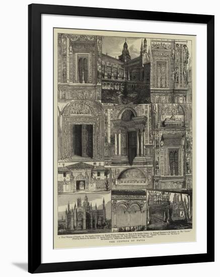 The Certosa of Pavia-null-Framed Premium Giclee Print