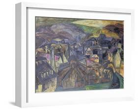 The Chain Works, Pontypridd, 1955-Glyn Morgan-Framed Giclee Print