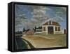 The Chair Factory at Alfortville, 1897-Henri Rousseau-Framed Stretched Canvas