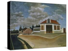 The Chair Factory at Alfortville, 1897-Henri Rousseau-Stretched Canvas