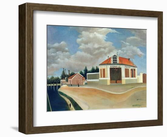 The Chair Factory at Alfortville, C.1897-Henri Rousseau-Framed Giclee Print