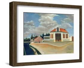 The Chair Factory at Alfortville, C.1897-Henri Rousseau-Framed Giclee Print