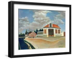 The Chair Factory at Alfortville, C.1897-Henri Rousseau-Framed Giclee Print