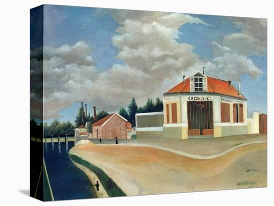 The Chair Factory at Alfortville, C.1897-Henri Rousseau-Stretched Canvas