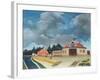 The Chair Factory at Alfortville, C.1897-Henri Rousseau-Framed Giclee Print