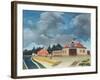 The Chair Factory at Alfortville, C.1897-Henri Rousseau-Framed Giclee Print