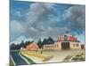 The Chair Factory at Alfortville, C.1897-Henri Rousseau-Mounted Giclee Print