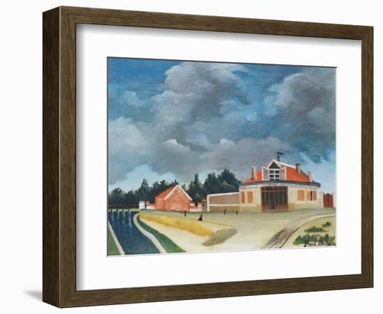 The Chair Factory at Alfortville, C.1897-Henri Rousseau-Framed Giclee Print