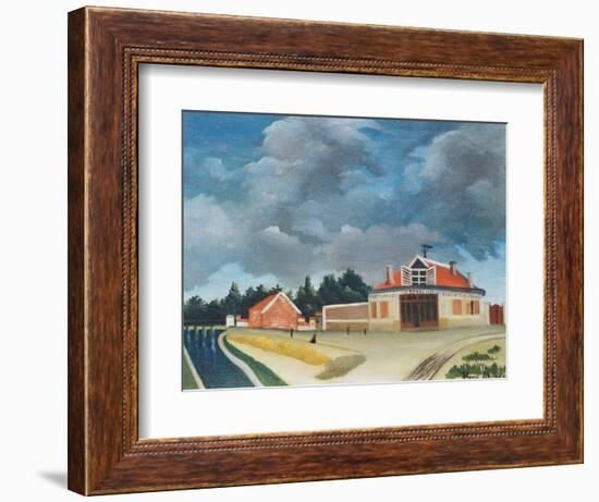 The Chair Factory at Alfortville, C.1897-Henri Rousseau-Framed Giclee Print