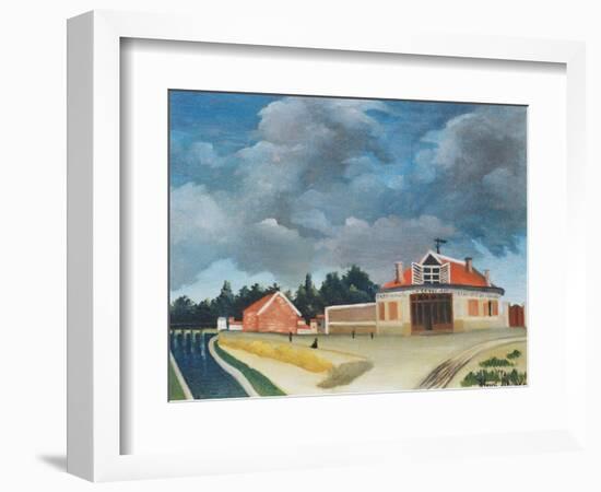 The Chair Factory at Alfortville, C.1897-Henri Rousseau-Framed Giclee Print