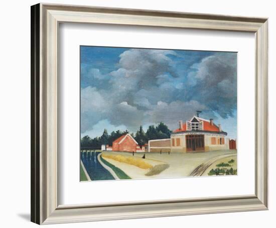 The Chair Factory at Alfortville, C.1897-Henri Rousseau-Framed Giclee Print