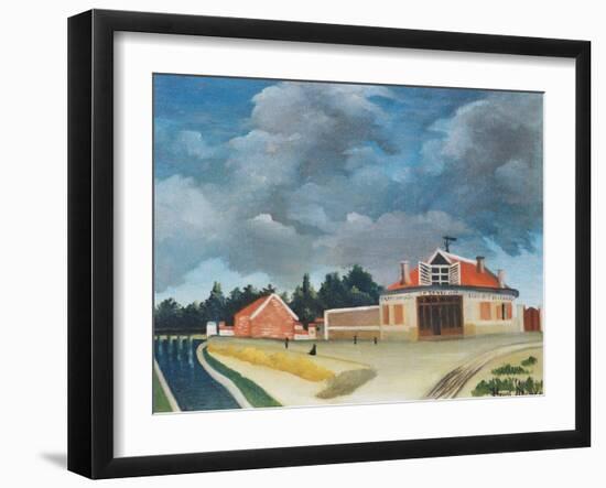 The Chair Factory at Alfortville, C.1897-Henri Rousseau-Framed Giclee Print