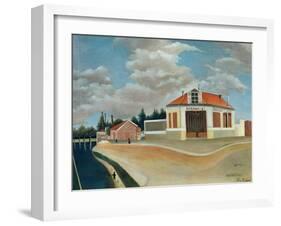 The Chair Factory at Alfortville, C.1897-Henri Rousseau-Framed Giclee Print