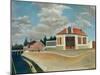 The Chair Factory at Alfortville, C.1897-Henri Rousseau-Mounted Giclee Print