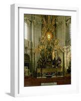 The Chair of St. Peter, 1665-Giovanni Lorenzo Bernini-Framed Giclee Print