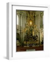 The Chair of St. Peter, 1665-Giovanni Lorenzo Bernini-Framed Giclee Print