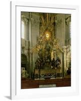 The Chair of St. Peter, 1665-Giovanni Lorenzo Bernini-Framed Giclee Print