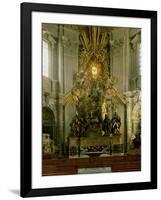 The Chair of St. Peter, 1665-Giovanni Lorenzo Bernini-Framed Giclee Print