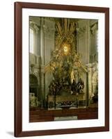 The Chair of St. Peter, 1665-Giovanni Lorenzo Bernini-Framed Giclee Print